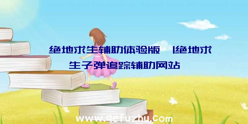 「绝地求生辅助体验版」|绝地求生子弹追踪辅助网站